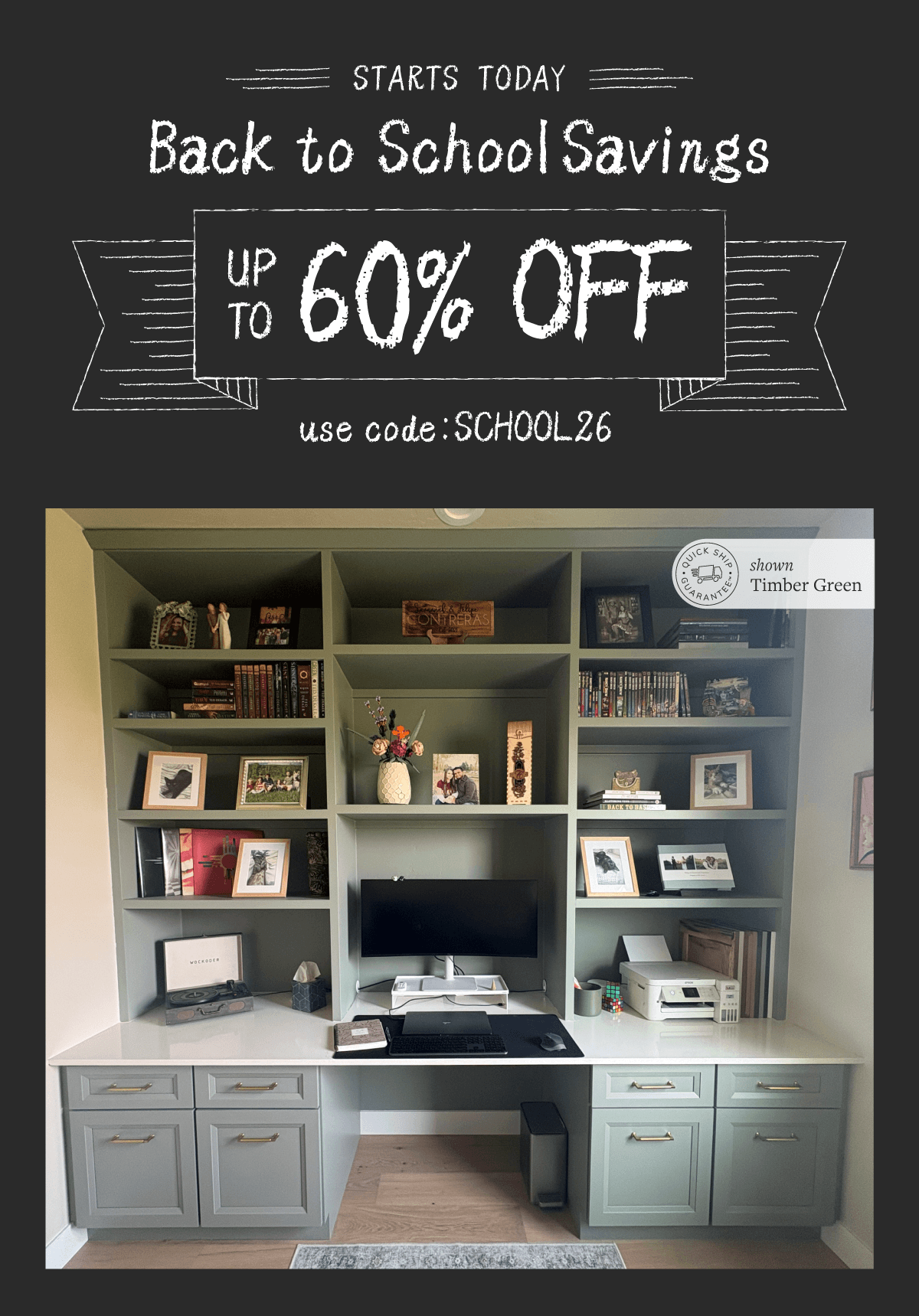 Back to School Savings Up to 60% Off